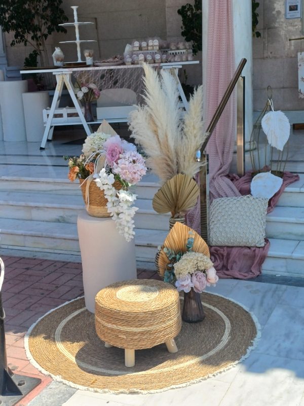 Θέμα Boho  pampas grass Ι.Ν.Παμμεγίστων Ταξιαρχών Περιστερίου - Image 2