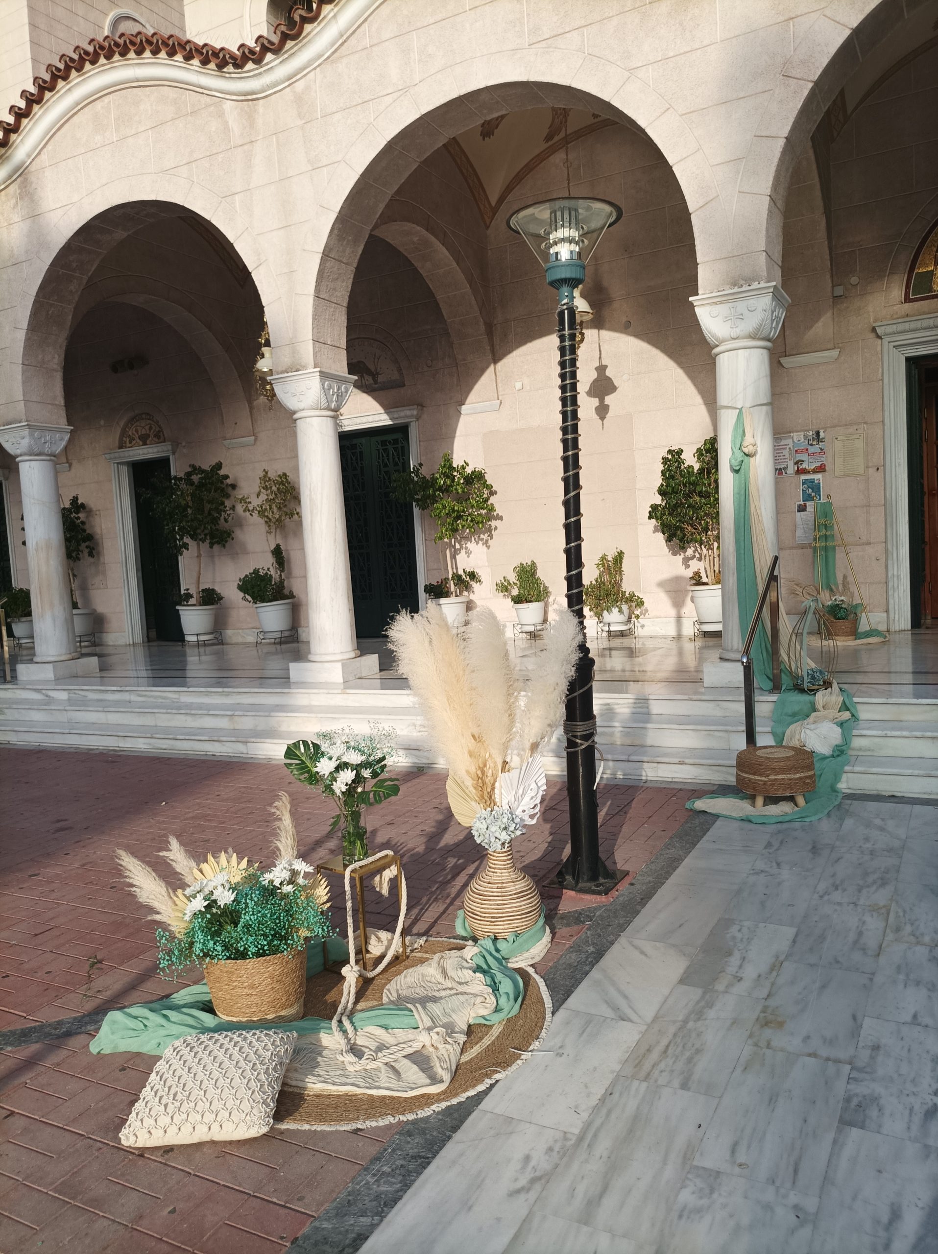 Θέμα Boho Pampas Grass Ι.Ν.Παμμεγίστων Ταξιαρχών Περιστερίου - Image 2