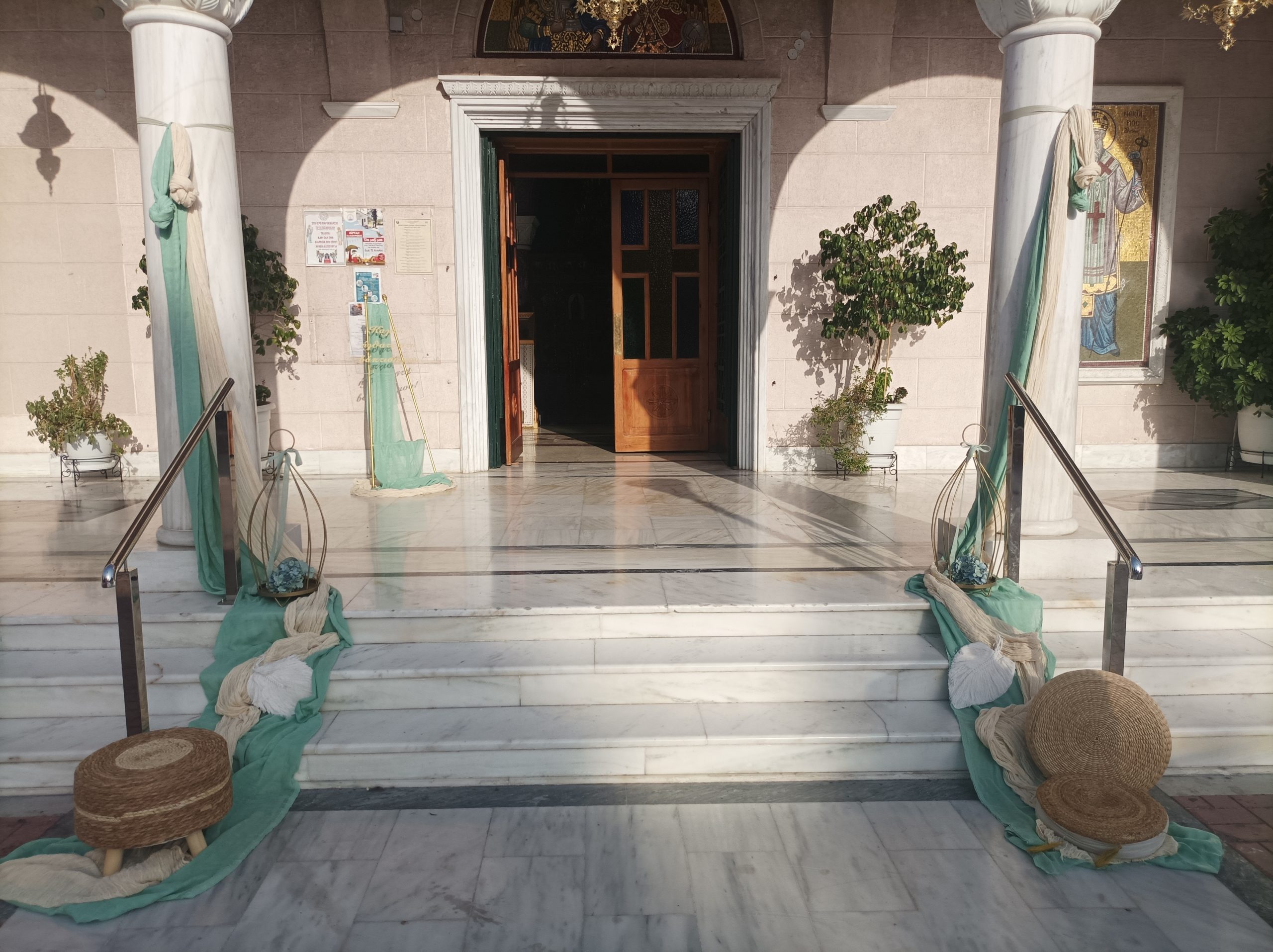 Θέμα Boho Pampas Grass Ι.Ν.Παμμεγίστων Ταξιαρχών Περιστερίου - Image 3